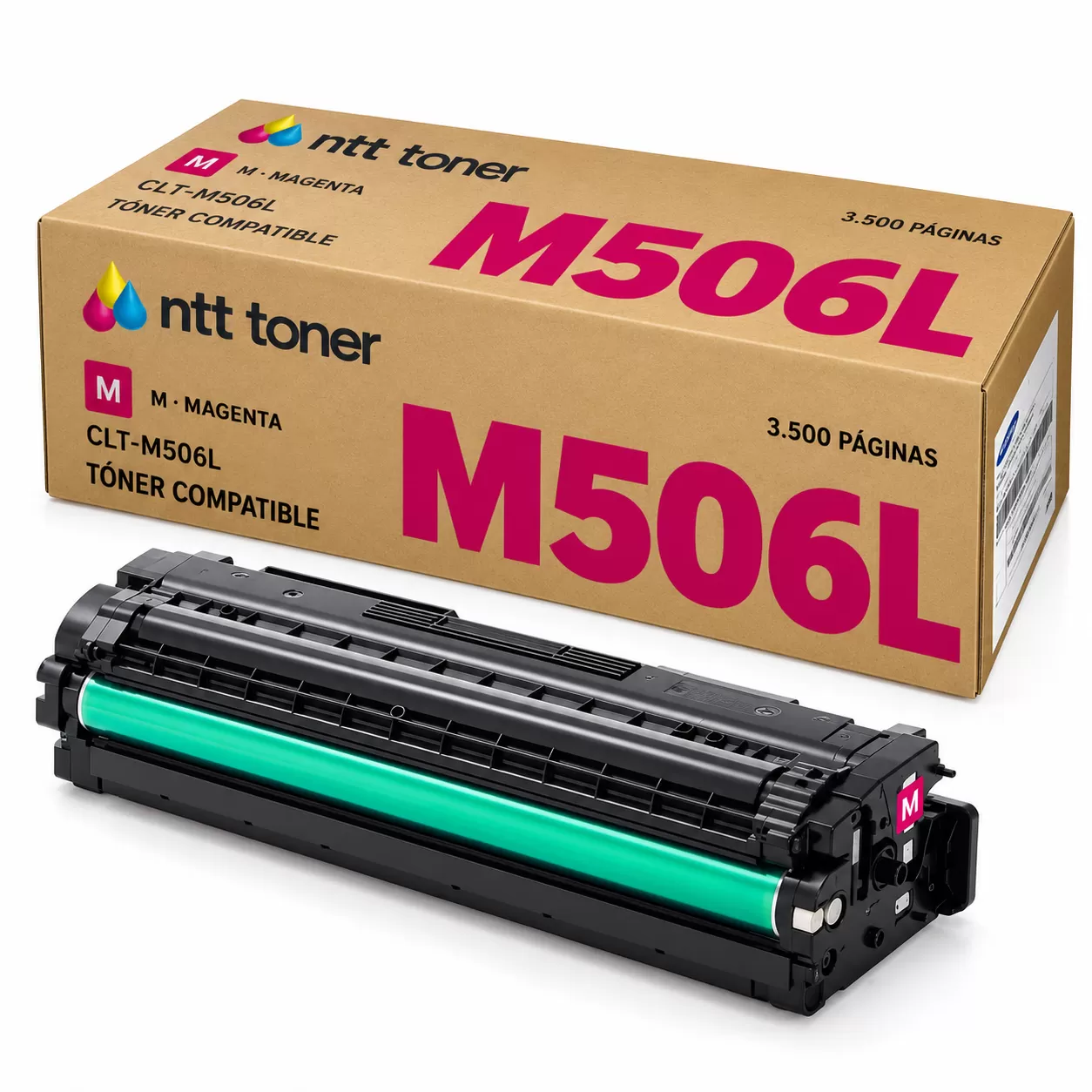 Toner Samsung CLT-M506L Magenta Compatible